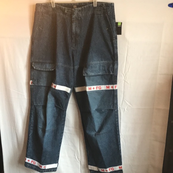 Marithe Francois Girbaud Men’s  Cargo Jeans NEW Letter Shuffle - Picture 6 of 8